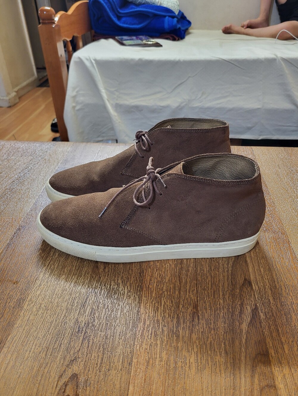 Banana Republic leather Brown mens shoes size 11.5